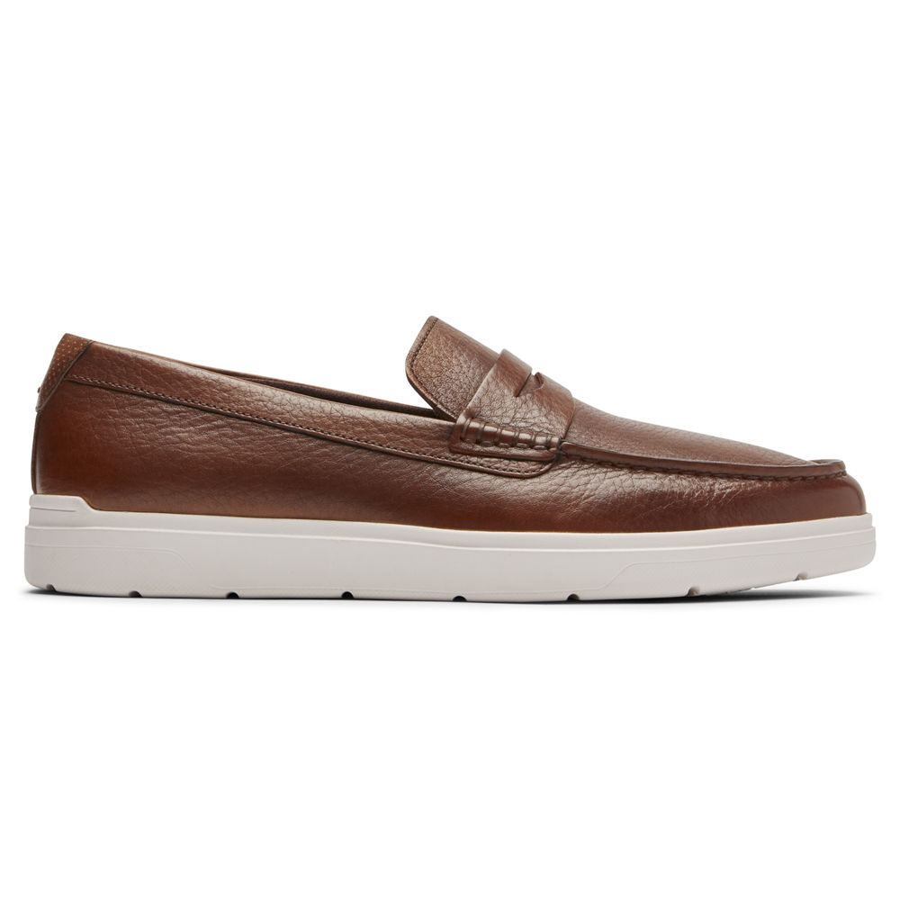 Rockport Loafers Herre Brune - Total Motion Lite Penny - XIWU65027